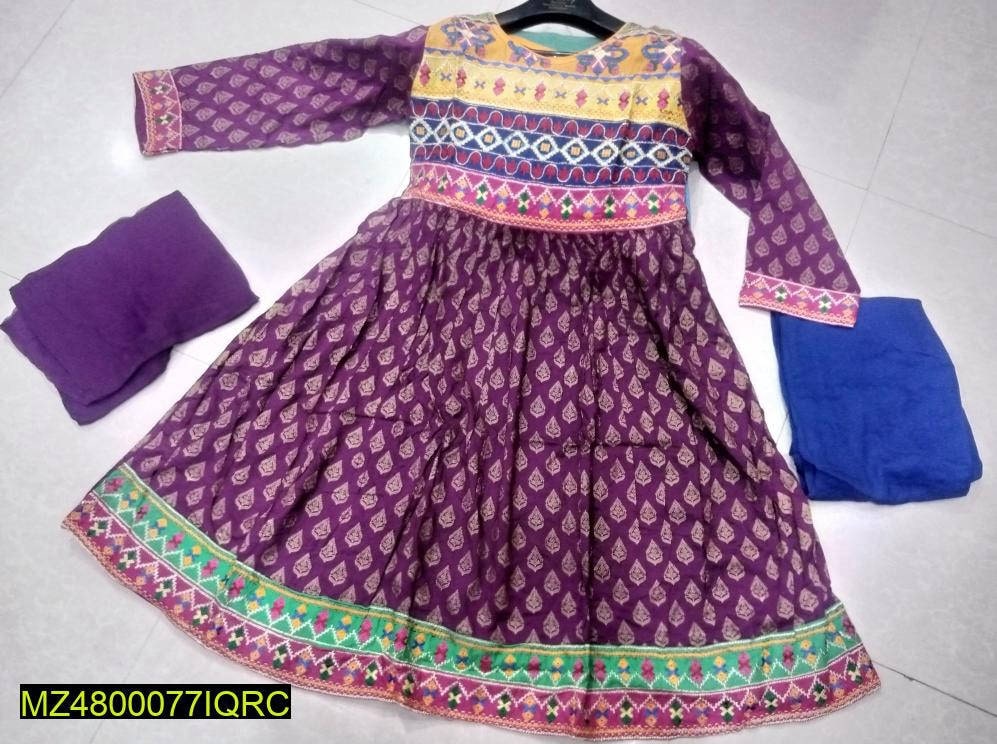 Cotton Lawn Frock Collection Islamabad - Pakistan 