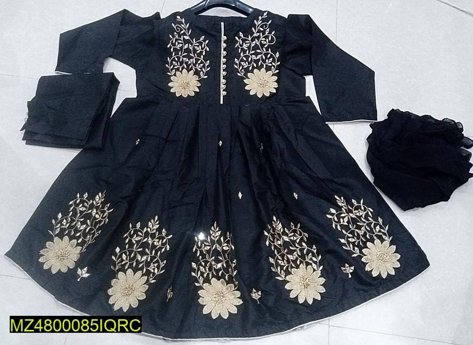 Embroidered Stitched Frock Collection Islamabad - Pakistan 