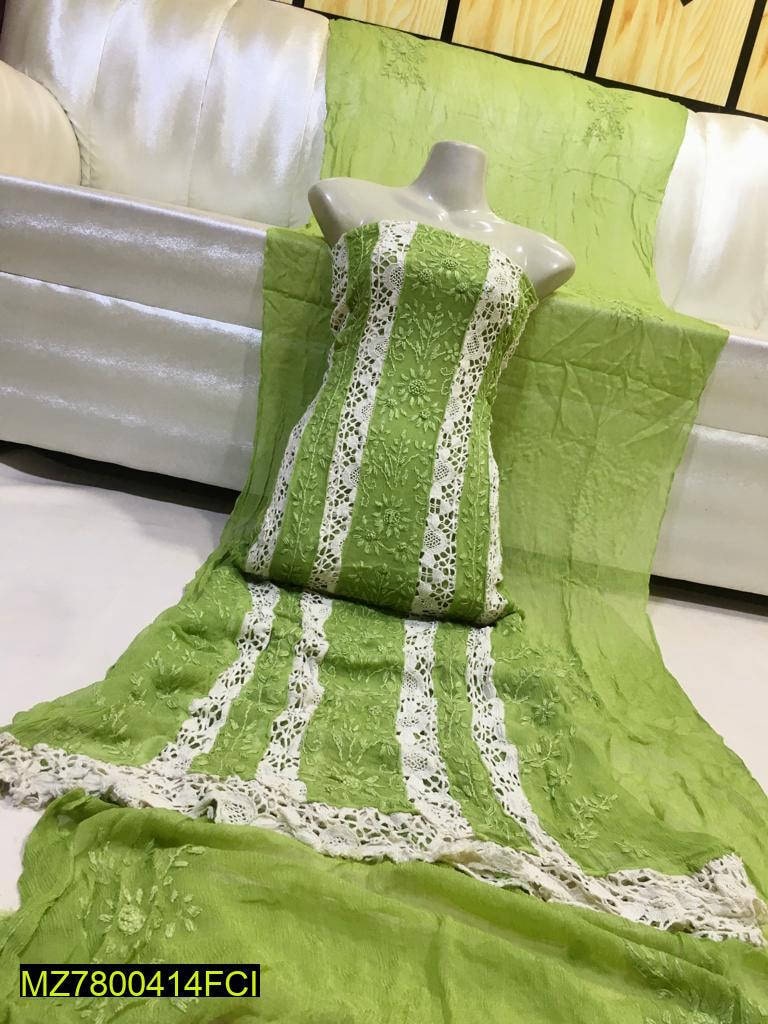 Two Piece Soft Crinkle Suit for Ladies/Women Islamabad - Pakistan 