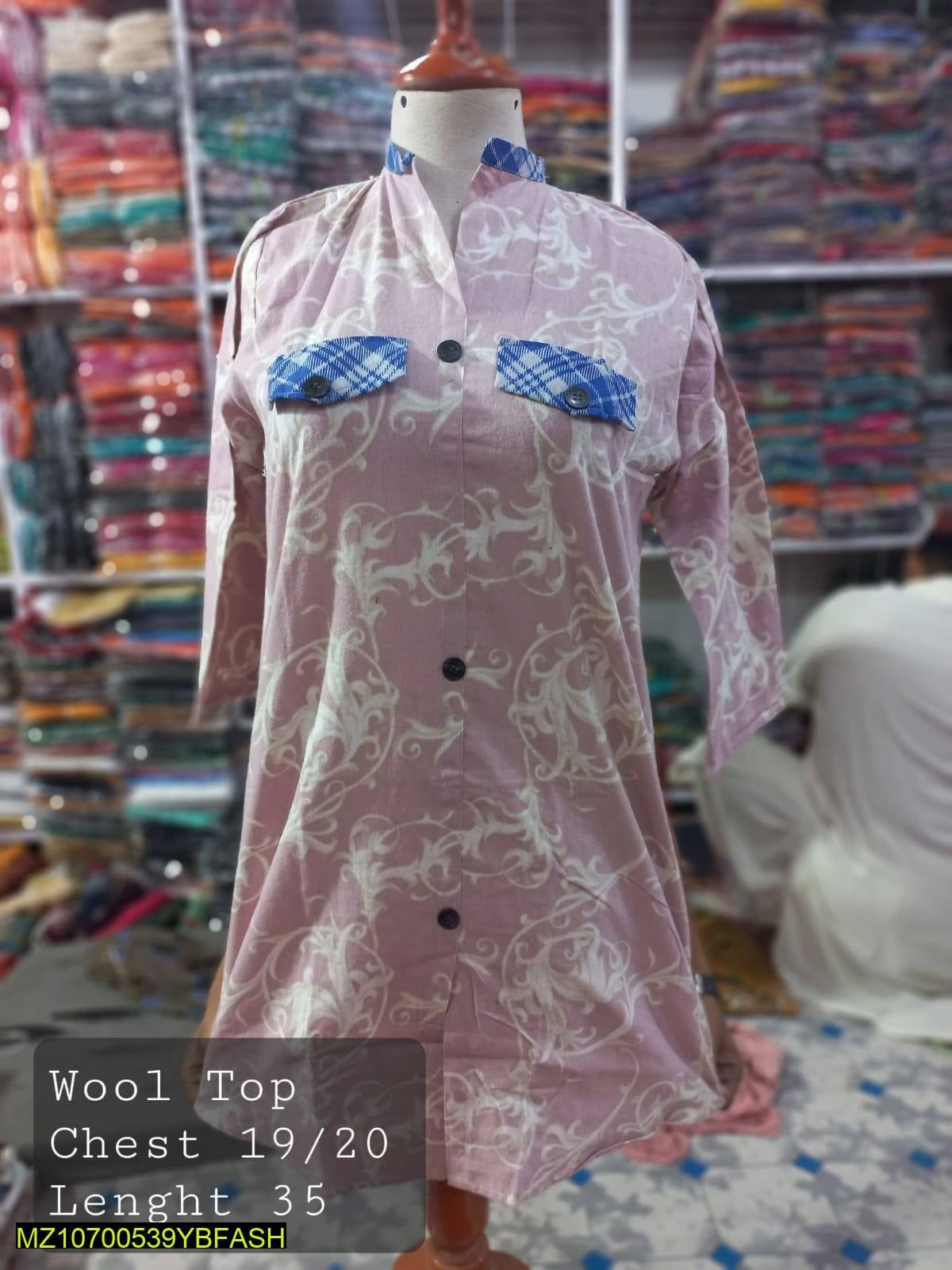 Women Fluent Fabric Dress Shirts Islamabad - Pakistan 