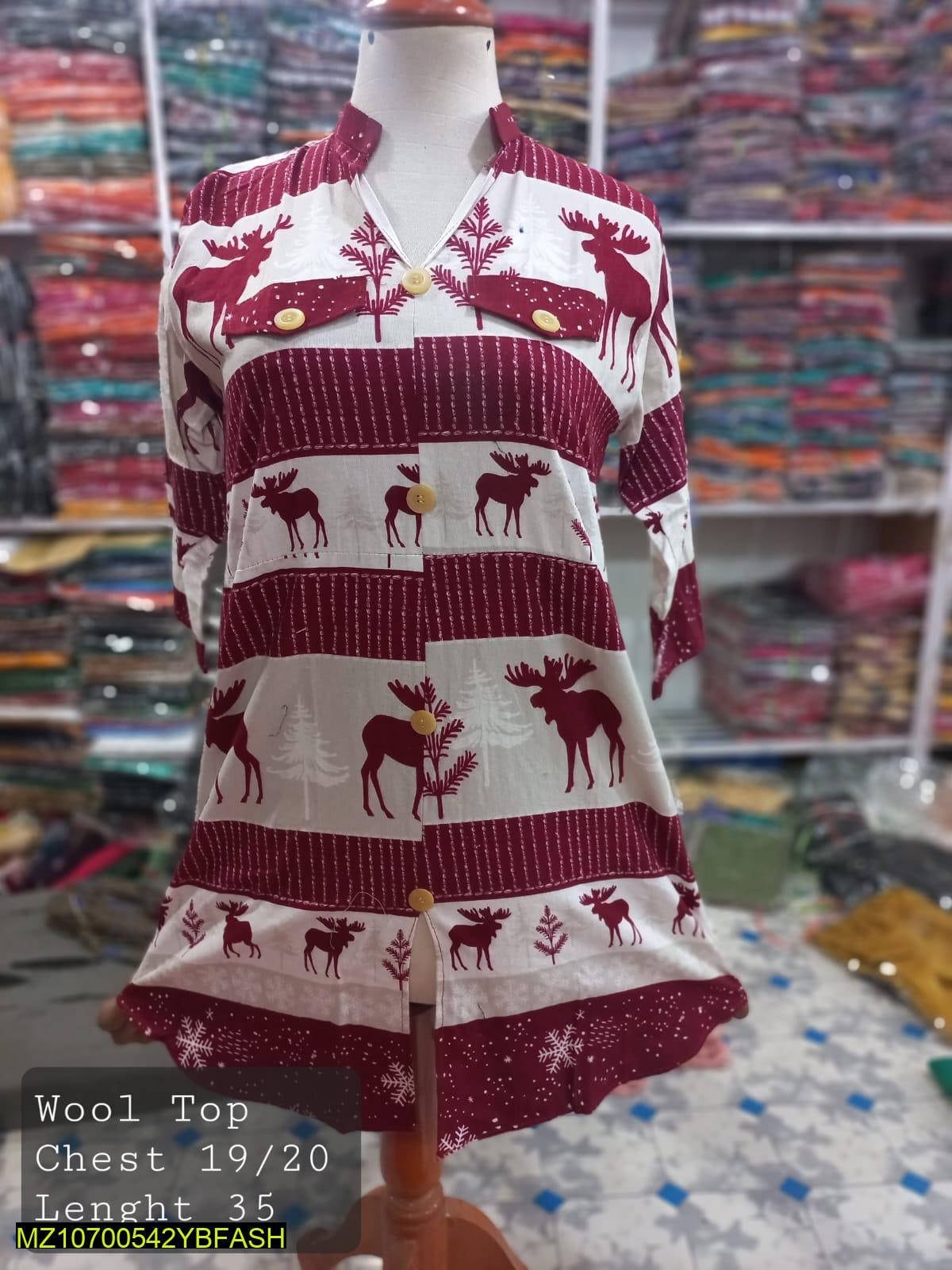 Women Fluent Fabric Dress Shirts Islamabad - Pakistan 